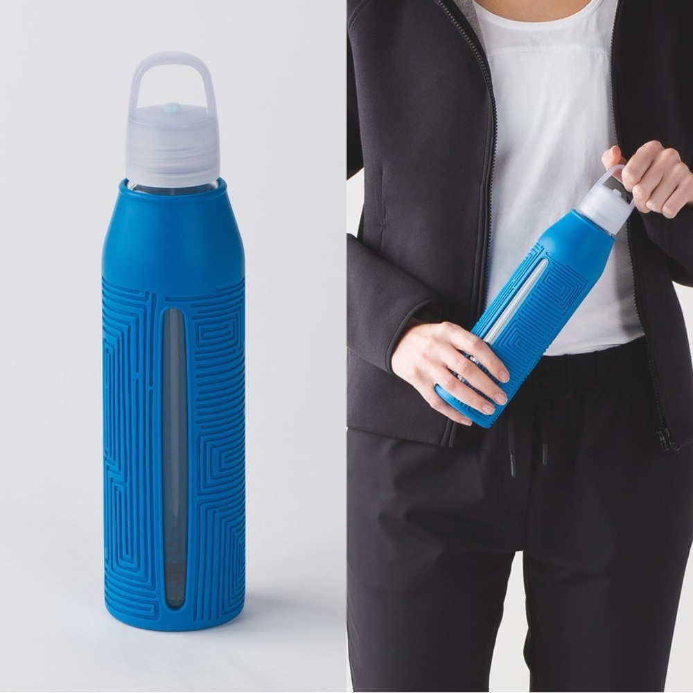 Lululemon H2Om Waterbottle Shocking Blue W9MBMS 22OZ